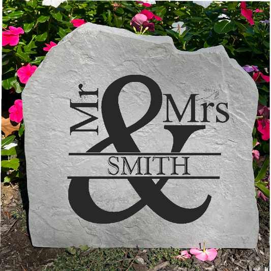 Mr & Mrs Name Marker