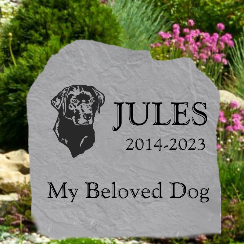 Gray Labrador Retriever Marker